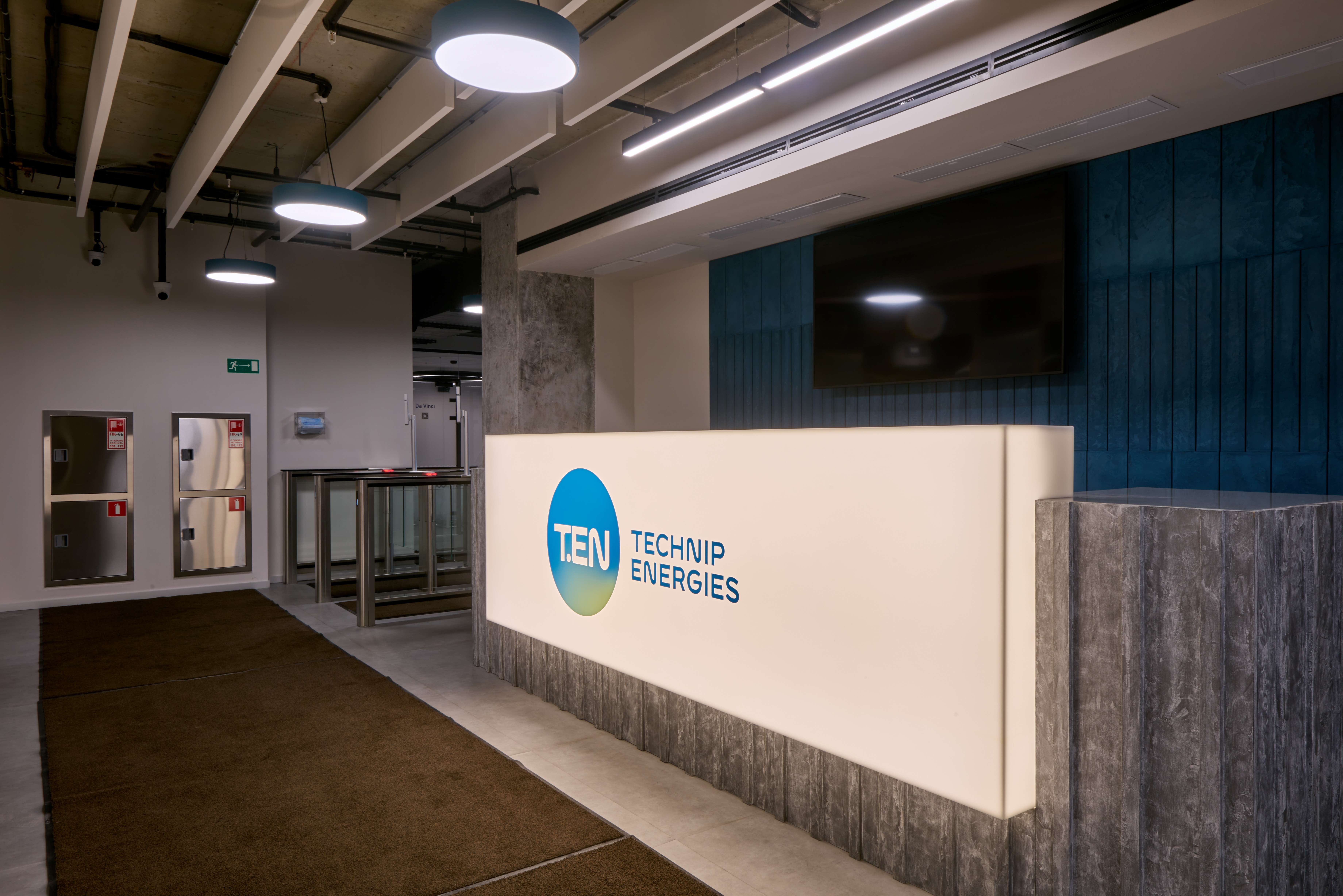 Fit-out-проект для группы компаний Technip в Санкт-Петербурге