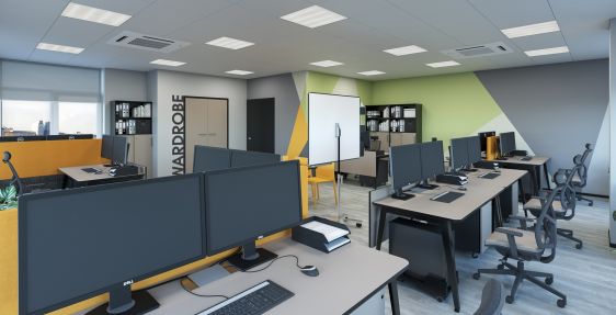 Разработка дизайн-проекта многоэтажного офиса для компании «Полиметалл»